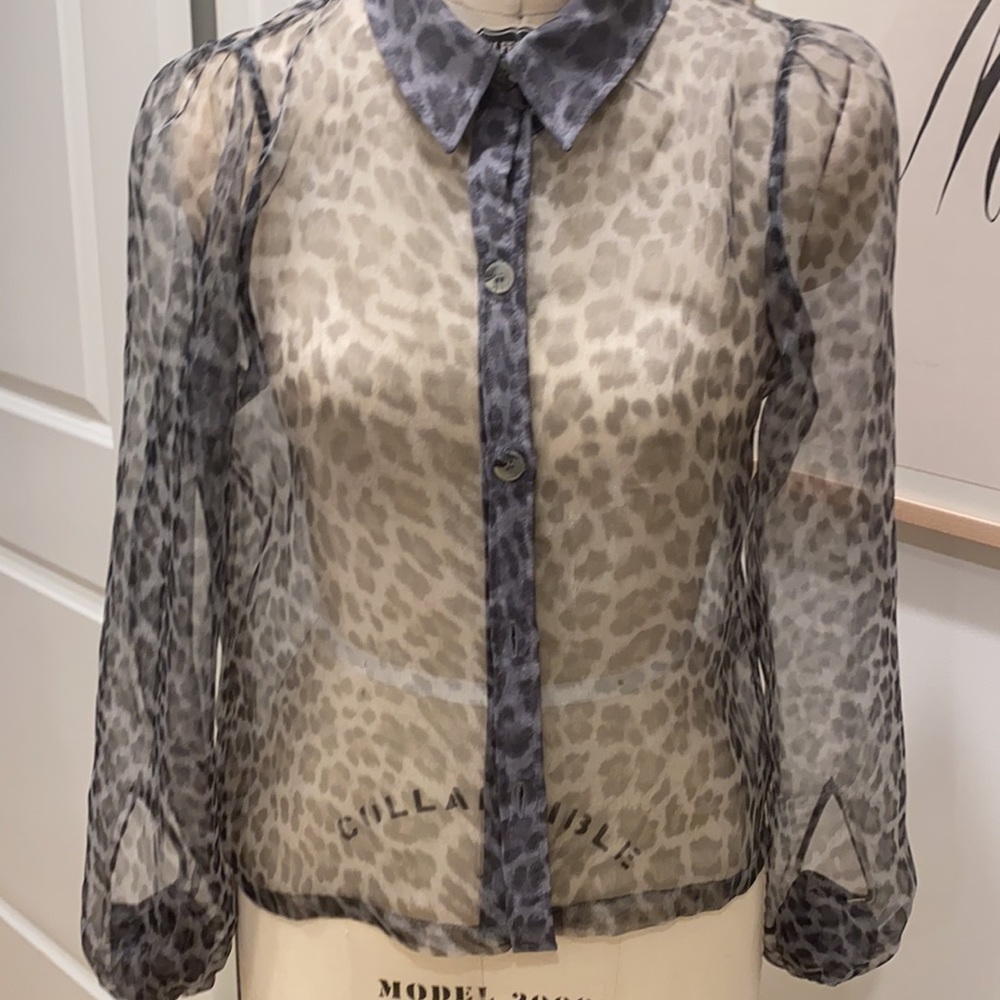 Leopard blouse - Picture 2 of 3